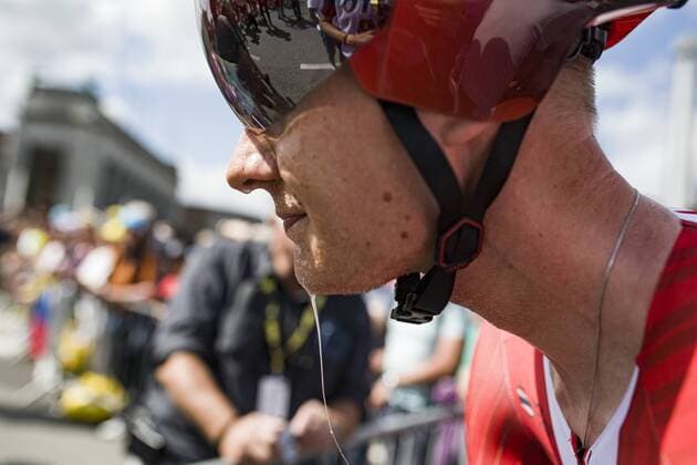 Tour de France 20219. Mannschaftszeitfahren der 2. Etappe in Brüssel, Belgien.