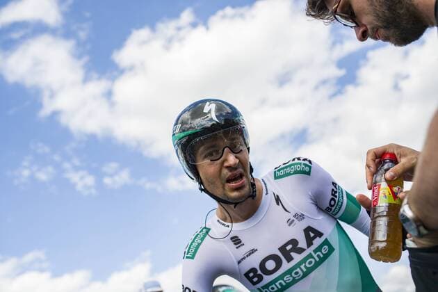 Tour de France 20219. Mannschaftszeitfahren der 2. Etappe in Brüssel, Belgien. Emanuel Buchmann.