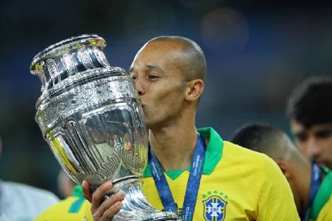 Futbol, Brasil vs Peru Copa America 2019 Los jugadores de la seleccion brasilena celebran el triunfo contra Peru por la Final de la Copa America realizado en el estadio Maracana, de Rio de Janeiro, Brasil. 07 07 2019 Heuler Andrey Dia Esportivo Photosport Football, Brasil vs Peru Copa America Championship 2019 Brasil s players celebrate the triumph against Peru for the Final Copa America held at the Maracana stadium, de Rio de Janeiro, Brasil. 07 07 2019 Heuler Andrey Dia Esportivo Photosport Brasil vs Peru , Copa America 2019 