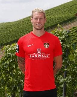 Kai Gehring ; Sonnenhof Grossaspach . Porträttermin SG Sonnenhof Grossaspach 2019-2020 . Grossaspach, GER, 08.07.2019 ,Fussball 3. Liga 2019 2020 .