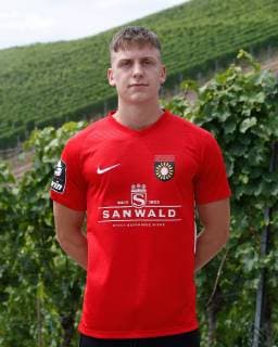 Jonas Meiser ; Sonnenhof Grossaspach . Porträttermin SG Sonnenhof Grossaspach 2019-2020 . Grossaspach, GER, 08.07.2019 ,Fussball 3. Liga 2019 2020 .