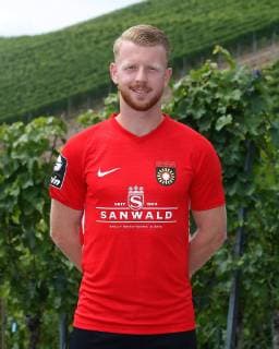 Dominik Martinovic ; Sonnenhof Grossaspach . Porträttermin SG Sonnenhof Grossaspach 2019-2020 . Grossaspach, GER, 08.07.2019 ,Fussball 3. Liga 2019 2020 .