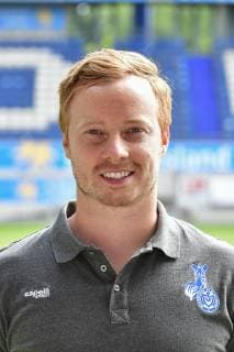 GER, offizieller Fototermin Porträttermin Portraettermin MSV Duisburg Co- Trainer & Analyst Philipp Klug; MSV Duisburg; 3. Liga - DFB, Porträttermin 2019 2020 hoch, Hochformat