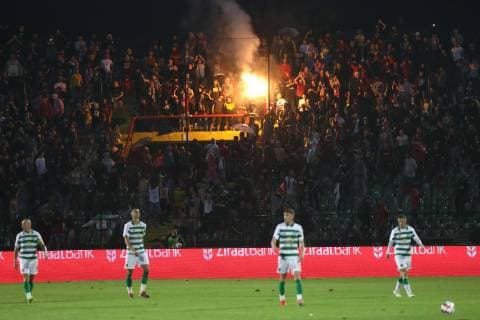Sport Bilder des Tages Sarajevo hosted Celtic in the first match of the first qualifying round of the Champions League 09.07.2019., Asim Ferhatovic Hase Stadium, Sarajevo, Bosnia and Herzegovina - The first match of the first qualifying round of the UEFA Champions League, FC Sarajevo - FC Celtic.  ArminxDurgut PIXSELL