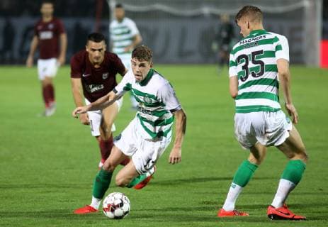 Sarajevo hosted Celtic in the first match of the first qualifying round of the Champions League 09.07.2019., Asim Ferhatovic Hase Stadium, Sarajevo, Bosnia and Herzegovina - The first match of the first qualifying round of the UEFA Champions League, FC Sarajevo - FC Celtic. Ryan Christie  ArminxDurgut PIXSELL