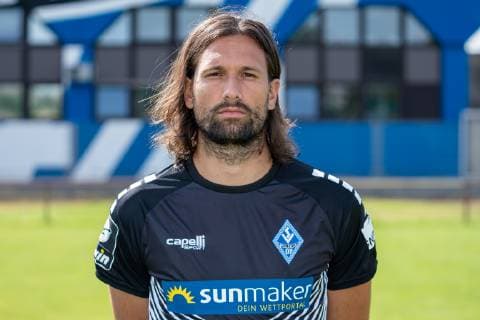 Miro Varvodic; SV Waldhof Mannheim; 3.Liga, Porträttermin 2019 2020
