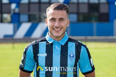 Mete Celik; SV Waldhof Mannheim; 3.Liga, Porträttermin 2019 2020