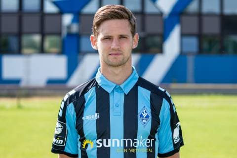 Marco Schuster; SV Waldhof Mannheim; 3.Liga, Porträttermin 2019 2020