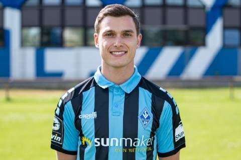 Raffael Korte; SV Waldhof Mannheim; 3.Liga, Porträttermin 2019 2020