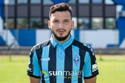 Arianit Ferati; SV Waldhof Mannheim; 3.Liga, Porträttermin 2019 2020