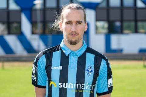Jesse Weißenfels; SV Waldhof Mannheim; 3.Liga, Porträttermin 2019 2020