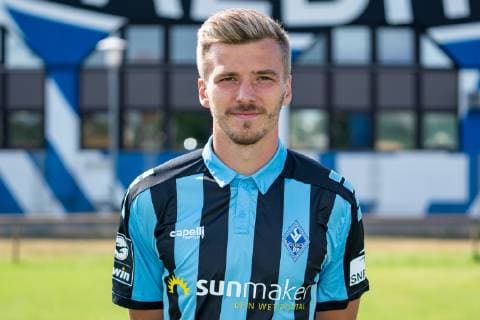Maurice Deville; SV Waldhof Mannheim; 3.Liga, Porträttermin 2019 2020
