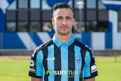 Mounir Bouziane; SV Waldhof Mannheim; 3.Liga, Porträttermin 2019 2020