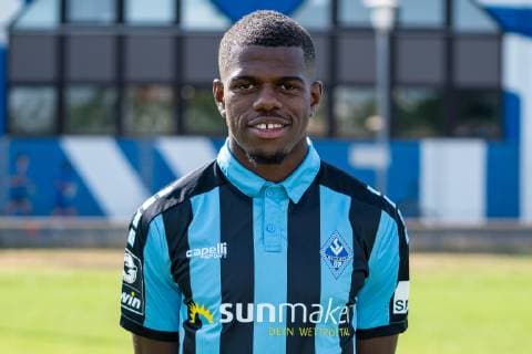 Benedict Dos Santos; SV Waldhof Mannheim; 3.Liga, Porträttermin 2019 2020