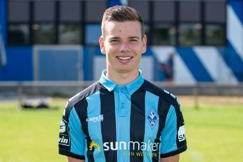 Jonas Weik; SV Waldhof Mannheim; 3.Liga, Porträttermin 2019 2020