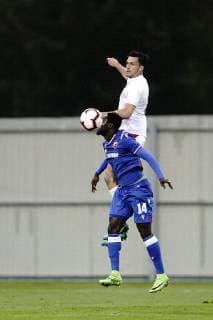 MARIAMPOL 09.07.2019 PIERWSZY MECZ I RUNDA ELIMINACYJNA LIGA MISTRZOW SEZON 2019 20: FK SUDUVA MARIJAMPOLE - FK CRVENA ZVEZDA BELGRAD --- UEFA CHAMPIONS LEAGUE FIRST QUALIFYING ROUND FIRST MATCH: SUDUVA MARIJAMPOLE - CRVENA ZVEZDA BELGRADE RICHMOND BOAKYE FOT. PIOTR KUCZA FOTOPYK NEWSPIX.PL --- Newspix.pl  190709PYK0006