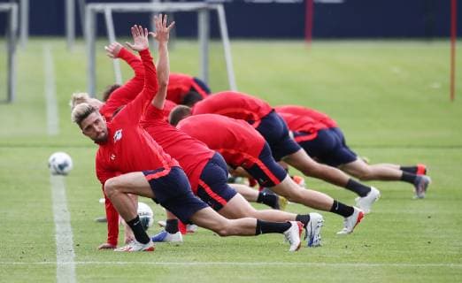 RB Leipzig - Training Fussball Bundesliga Leipzig, 09.07.2019, RBL Trainingszentrum, Fussball, 1.Bundesliga. , RB Leipzig - Training. , Im Bild: Kevin Kampl (44, RB Leipzig). ,