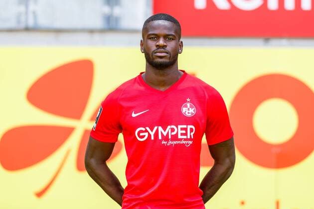 Jose Junior Matuwila; 1. FC Kaiserslautern; 3.Liga, Portraettermin 2019 2020 1. FC Kaiserslautern; 3.Liga, Portraettermin 2019 2020, Kaiserslautern Copyright: xEIBNER AlexanderxNeisx EP_ANS