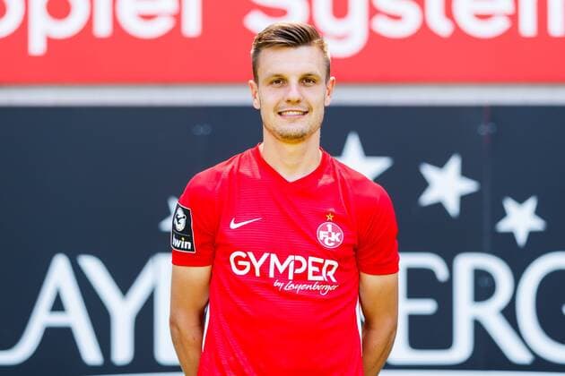 Gino Fechner; 1. FC Kaiserslautern; 3.Liga, Portraettermin 2019 2020 1. FC Kaiserslautern; 3.Liga, Portraettermin 2019 2020, Kaiserslautern Copyright: xEIBNER AlexanderxNeisx EP_ANS