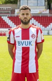 Dave Gnaase, FC Würzburger Kickers, 3.Liga, Porträttermin 2019 2020, Copyright: HMBxMedia xHeikoxBecker
