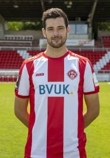 Luca Pfeiffer, FC Würzburger Kickers, 3.Liga, Porträttermin 2019 2020, Copyright: HMBxMedia xHeikoxBecker