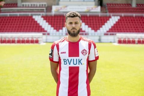 Dave Gnaase, FC Würzburger Kickers, 3.Liga, Porträttermin 2019 2020, Copyright: HMBxMedia xHeikoxBecker