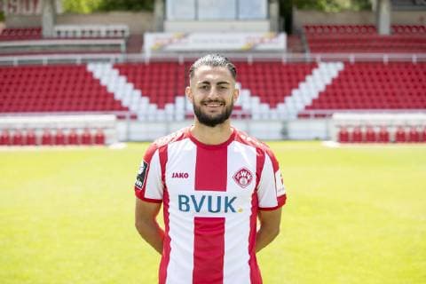 Hüseyin Cakmak, FC Würzburger Kickers, 3.Liga, Porträttermin 2019 2020, Copyright: HMBxMedia xHeikoxBecker