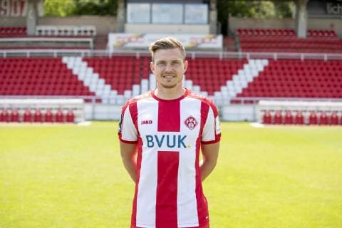Patrick Breitkreuz, FC Würzburger Kickers, 3.Liga, Porträttermin 2019 2020, Copyright: HMBxMedia xHeikoxBecker