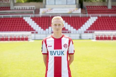 Luke Hemmerich, FC Würzburger Kickers, 3.Liga, Porträttermin 2019 2020, Copyright: HMBxMedia xHeikoxBecker