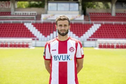 Daniel Hägele, FC Würzburger Kickers, 3.Liga, Porträttermin 2019 2020, Copyright: HMBxMedia xHeikoxBecker