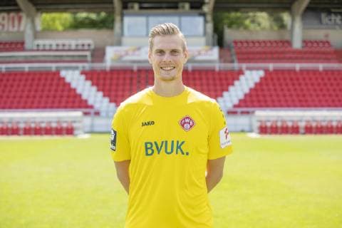 Eric Verstappen, FC Würzburger Kickers, 3.Liga, Porträttermin 2019 2020, Copyright: HMBxMedia xHeikoxBecker