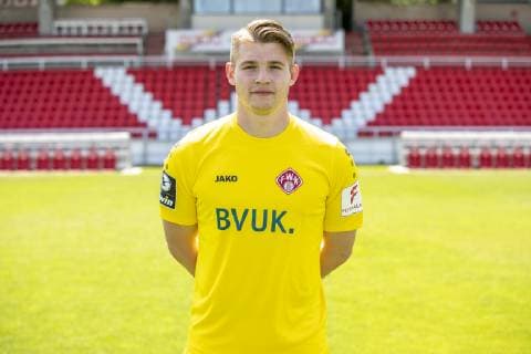 Vincent Müller, FC Würzburger Kickers, 3.Liga, Porträttermin 2019 2020, Copyright: HMBxMedia xHeikoxBecker
