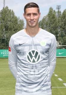 VfL Mannschaft+Portraits Koen Casteels; VfL Wolfsburg, 1.BL, PortraÌˆttermin 2019 2020, Wolfsburg