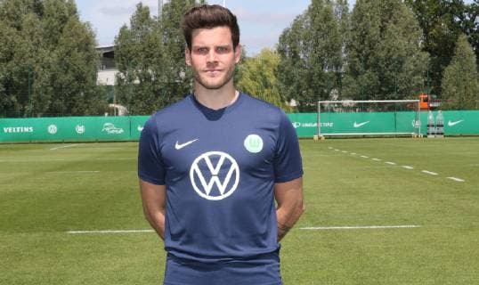 VfL Mannschaft+Portraits Christoph Tebel; VfL Wolfsburg, 1.BL, PortraÌˆttermin 2019 2020, Wolfsburg