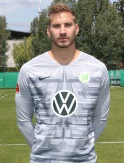 VfL Mannschaft+Portraits Niklas Klinger; VfL Wolfsburg, 1.BL, PortraÌˆttermin 2019 2020, Wolfsburg