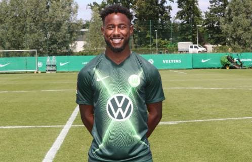 VfL Mannschaft+Portraits John Yeboah; VfL Wolfsburg, 1.BL, PortraÌˆttermin 2019 2020, Wolfsburg