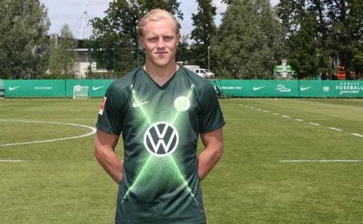 VfL Mannschaft+Portraits Xaver Schlager; VfL Wolfsburg, 1.BL, PortraÌˆttermin 2019 2020, Wolfsburg