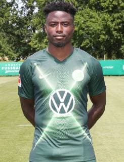 VfL Mannschaft+Portraits Paul-Georges Ntep; VfL Wolfsburg, 1.BL, PortraÌˆttermin 2019 2020, Wolfsburg