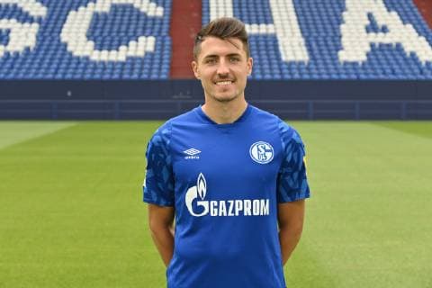 Alessandro Schoepf, Alessandro Schöpf; FC Schalke 04; 1.BL, Porträttermin 2019 2020