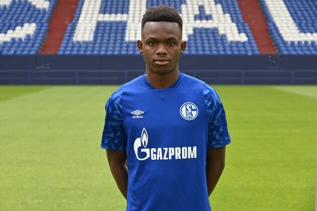 Rabbi Matondo; FC Schalke 04; 1.BL, Porträttermin 2019 2020