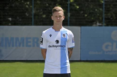 10.07.2019, Fussball 3.Bundesliga 2019 2020, Porträttermin TSV 1860 München 2019 2020. Benjamin Kindsvater; TSV 1860 München,.