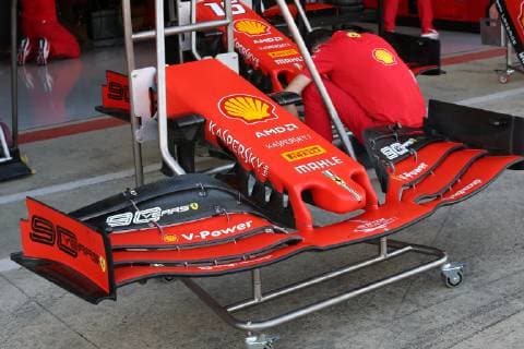 Photo4 LaPresse 11 07 2019 Silverstone, England Grand Prix Formula One England 2019 In the pic: Scuderia Ferrari SF90 Tech Detail  Copyright: xPhoto4 LaPressex