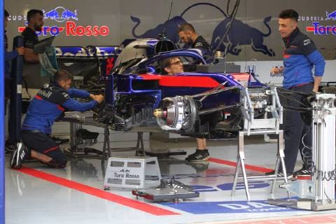 Photo4 LaPresse 11 07 2019 Silverstone, England Grand Prix Formula One England 2019 In the pic: Scuderia Toro Rosso STR14 Tech Detail  Copyright: xPhoto4 LaPressex