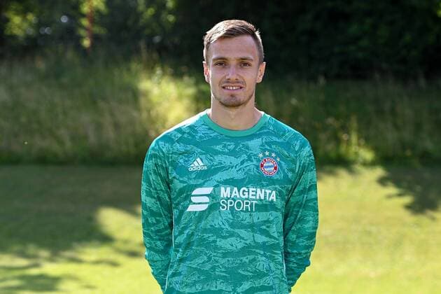 Christian Früchtl; FC Bayern München II (U23); 3.Liga, Porträttermin 2019 2020