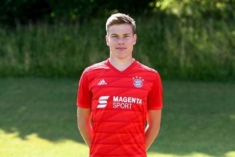 Kilian Senkbeil; FC Bayern München II (U23); 3.Liga, Porträttermin 2019 2020