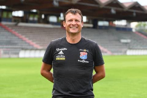 Claus Schromm (Trainer); SpVgg Unterhaching; 3.Liga, Porträttermin 2019 2020