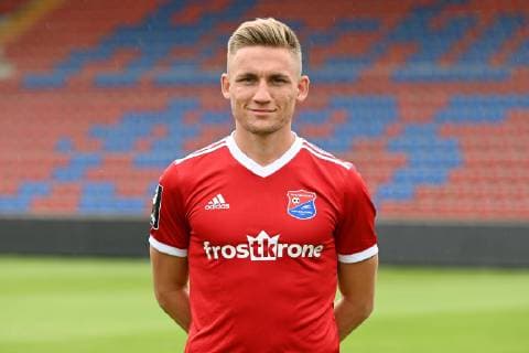 Max Dombrowka; SpVgg Unterhaching; 3.Liga, Porträttermin 2019 2020