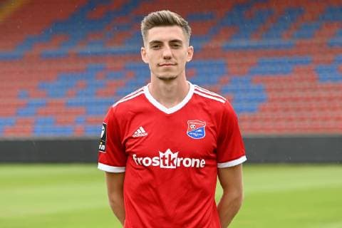 Lucas Hufnagl; SpVgg Unterhaching; 3.Liga, Porträttermin 2019 2020