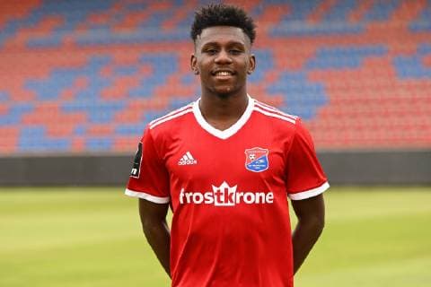 Stephan Mensah; SpVgg Unterhaching; 3.Liga, Porträttermin 2019 2020
