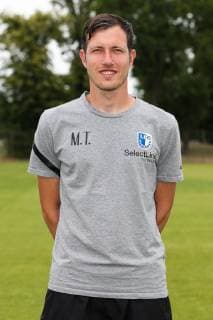 Torwarttrainer Matthias Tischer (1. FC Magdeburg) - 3. Liga PortraÌˆttermin 2019 2020 offizieller Fototermin 1. FC Magdeburg auf dem Trainingsplatz an der MDCC Arena in Magdeburg - Porträt, Portrait,Deutschland, Fussball, Mann, Maenner,GER,11.07.2019